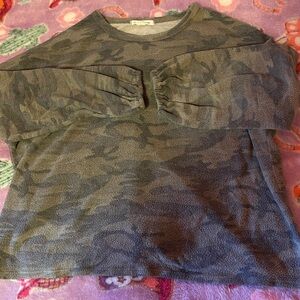 Caution To The Wind Gray and White Textured Fabric